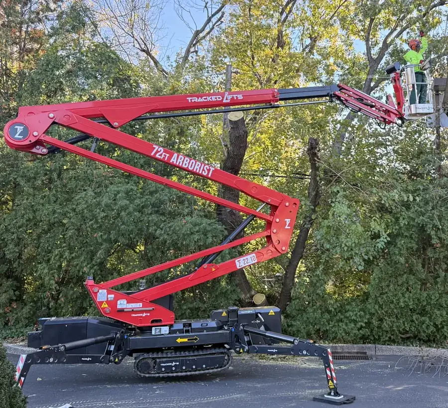 Aerial Lift Removal in Bucks County, PA by Oscar's crew